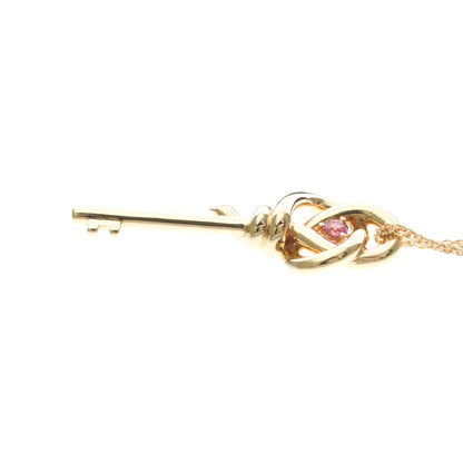 Tiffany Knot Key · Rose Gold · Pink Sapphire
