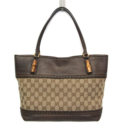 Gucci Bamboo · GG Canvas Tote