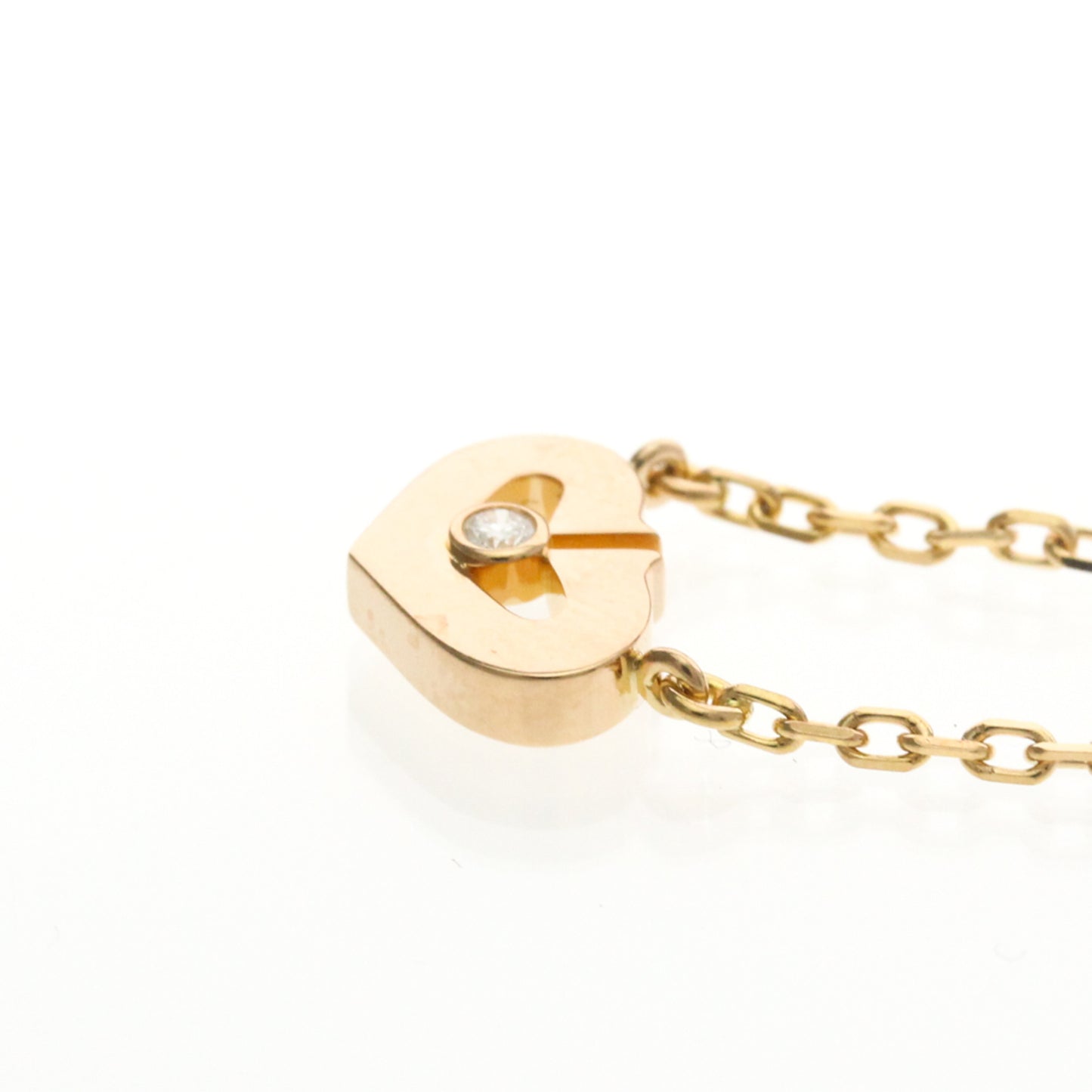 Cartier C Heart · Diamond · Rose Gold