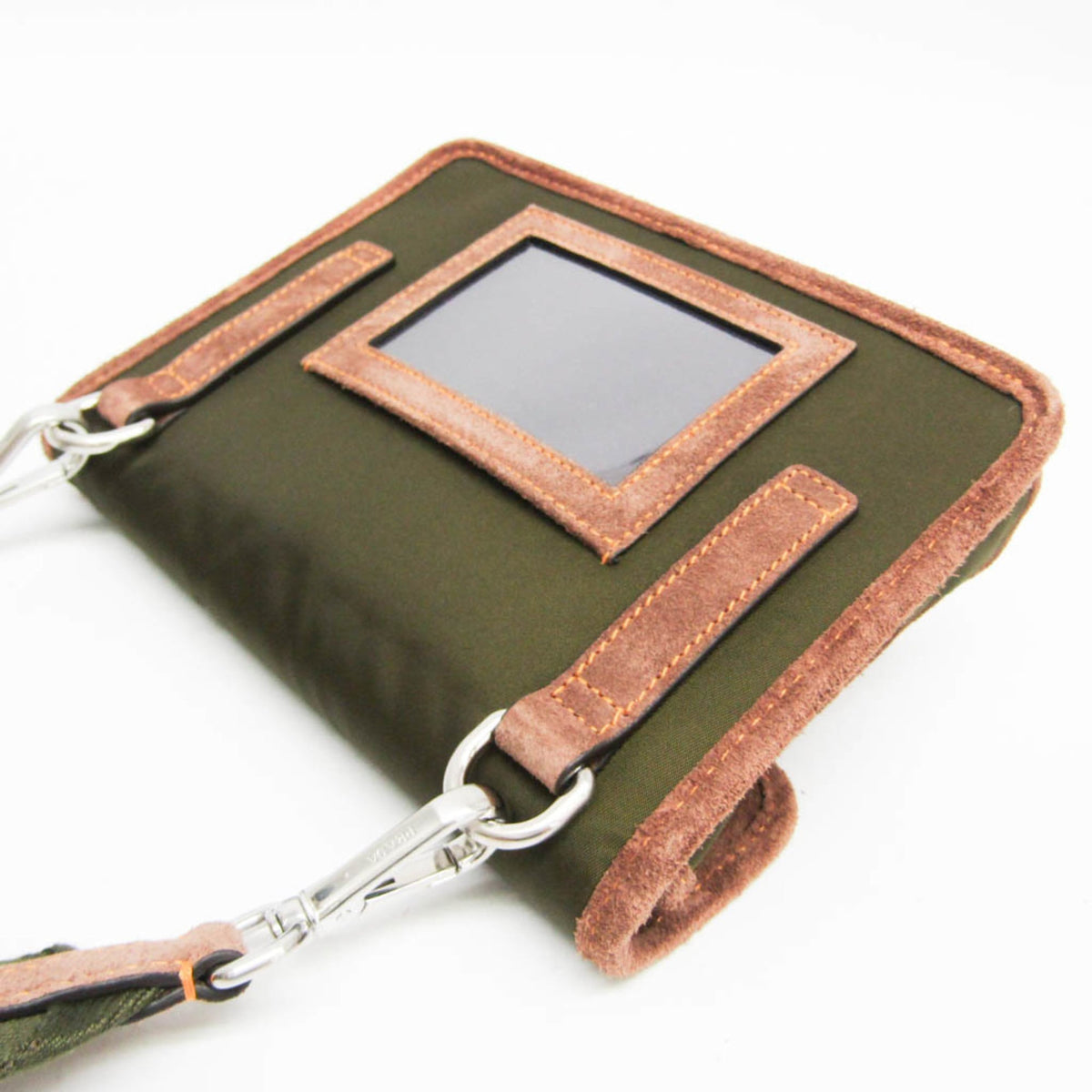 Prada Re-Nylon · Smartphone Pouch · Suede