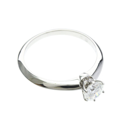 Tiffany Solitaire · Platinum · Diamond · Size 6 (EU 52.5)