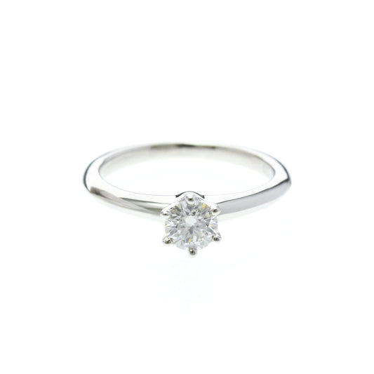 Tiffany Solitaire · Platinum · 0.39ct Diamond
