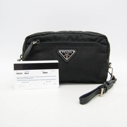 Prada Vela · Leather Pouch