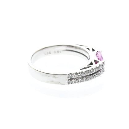 Ponte Vecchio · Sapphire & Diamond · 18K · Size 5.2 (EU 50.5)