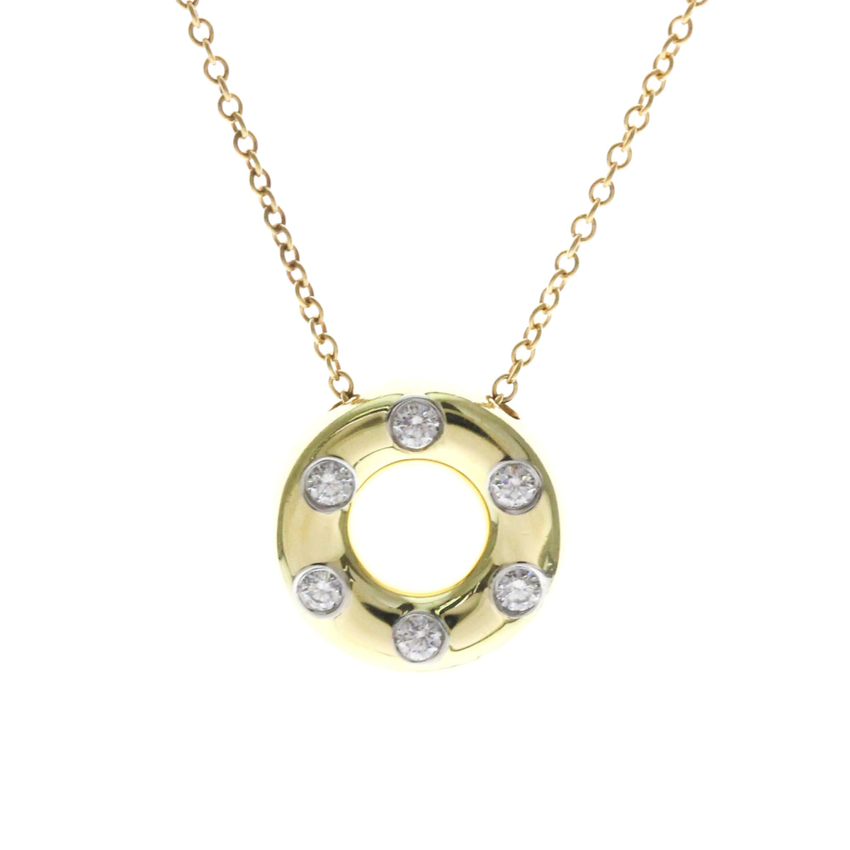 Tiffany Dots Circle · Diamond · Platinum