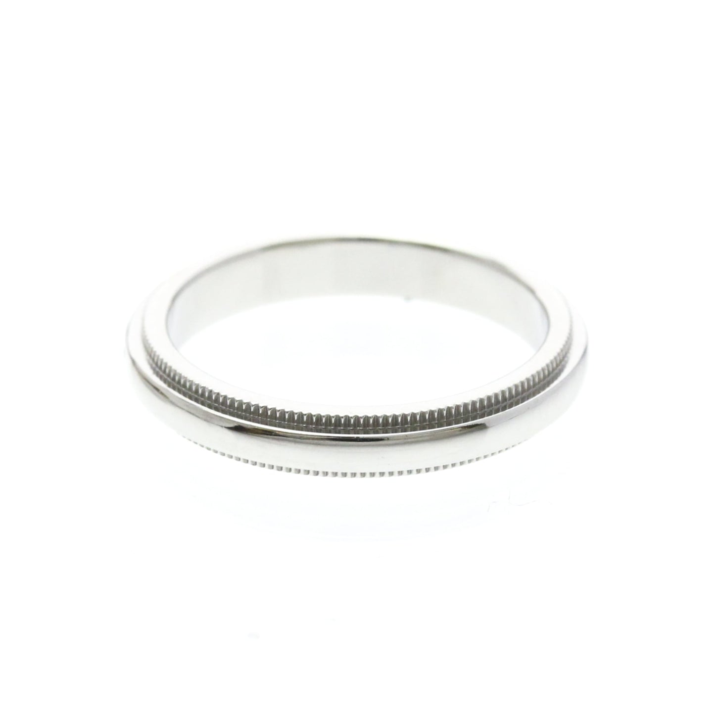 Tiffany Milgrain · Platinum · Diamond