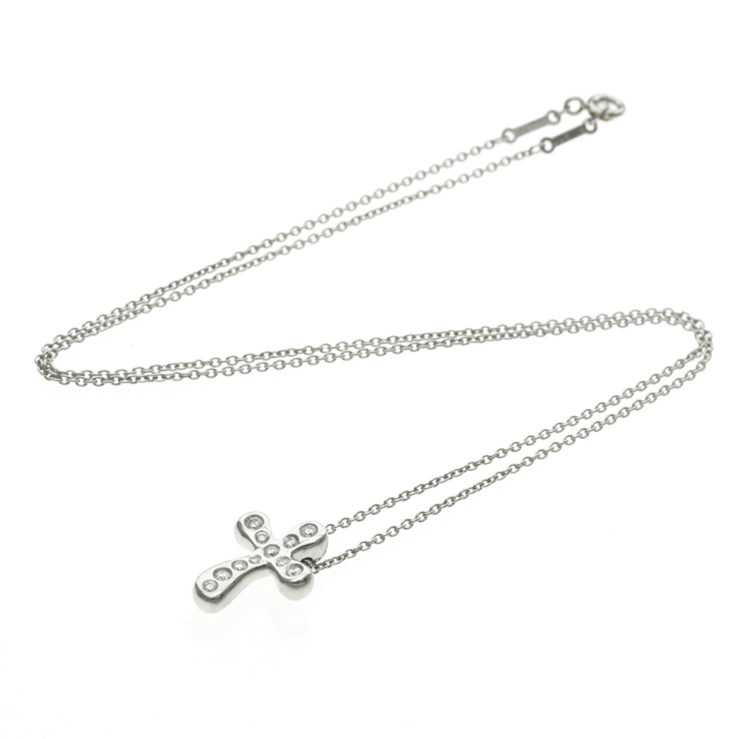 Tiffany Cross Diamond · Platinum