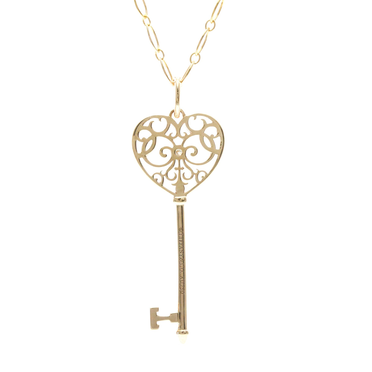 Tiffany Enchanted Heart Key · Rose Gold