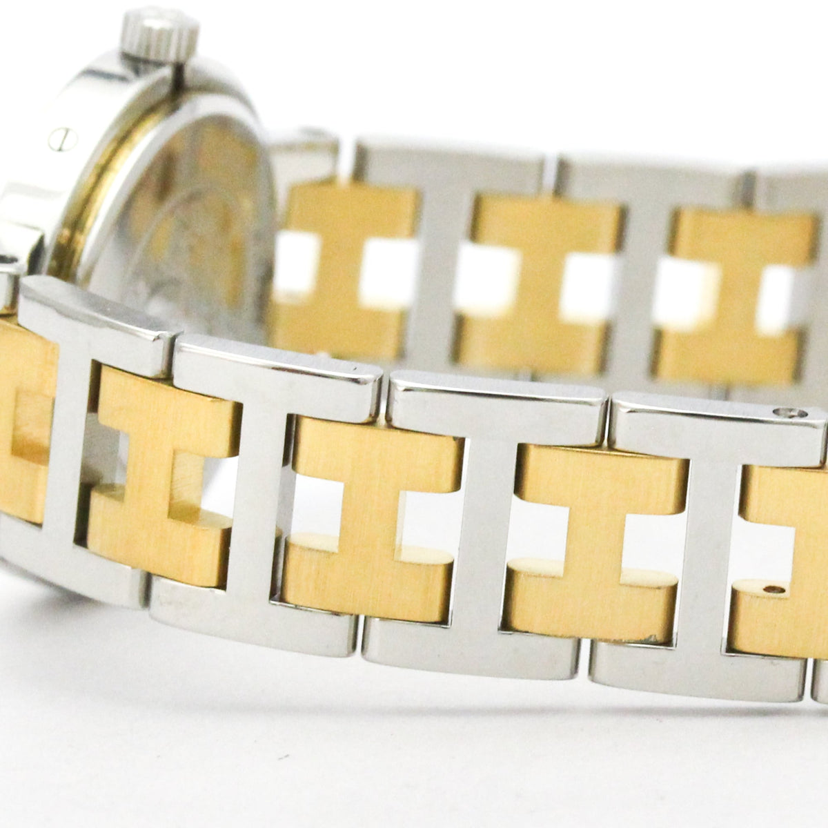 Hermès Clipper · Gold Plated Steel · Quartz