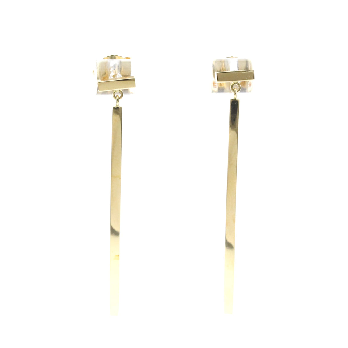 Tiffany T · T-Bar Earrings · 18K Yellow Gold