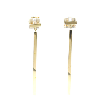 Tiffany T · T-Bar Earrings · 18K Yellow Gold