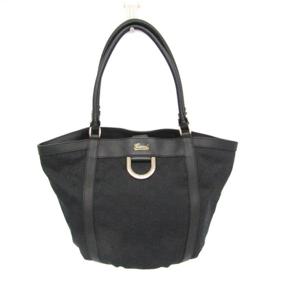 Gucci GG Canvas Tote · Leather Trim