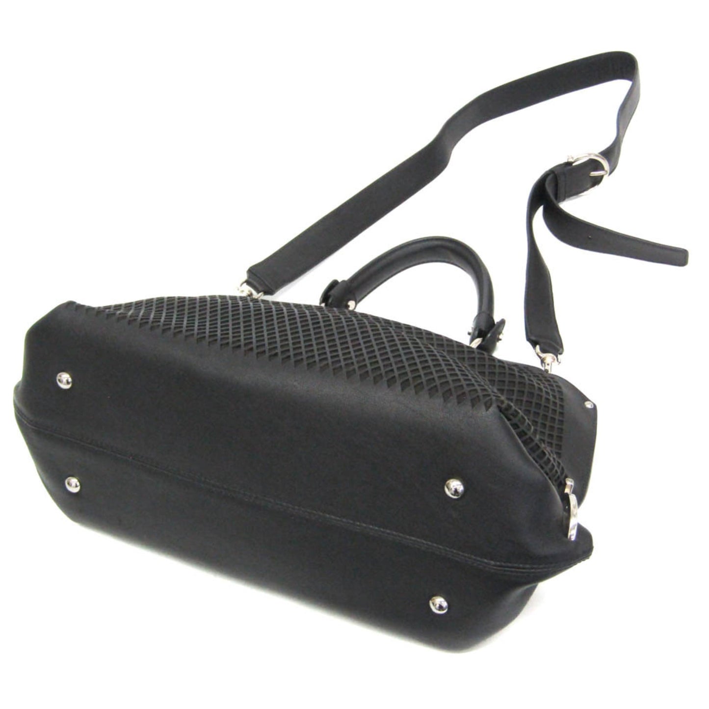 Salvatore Ferragamo Gancini · Punching Leather