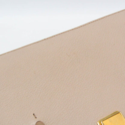 Miu Miu Madras · Leather Shoulder Bag