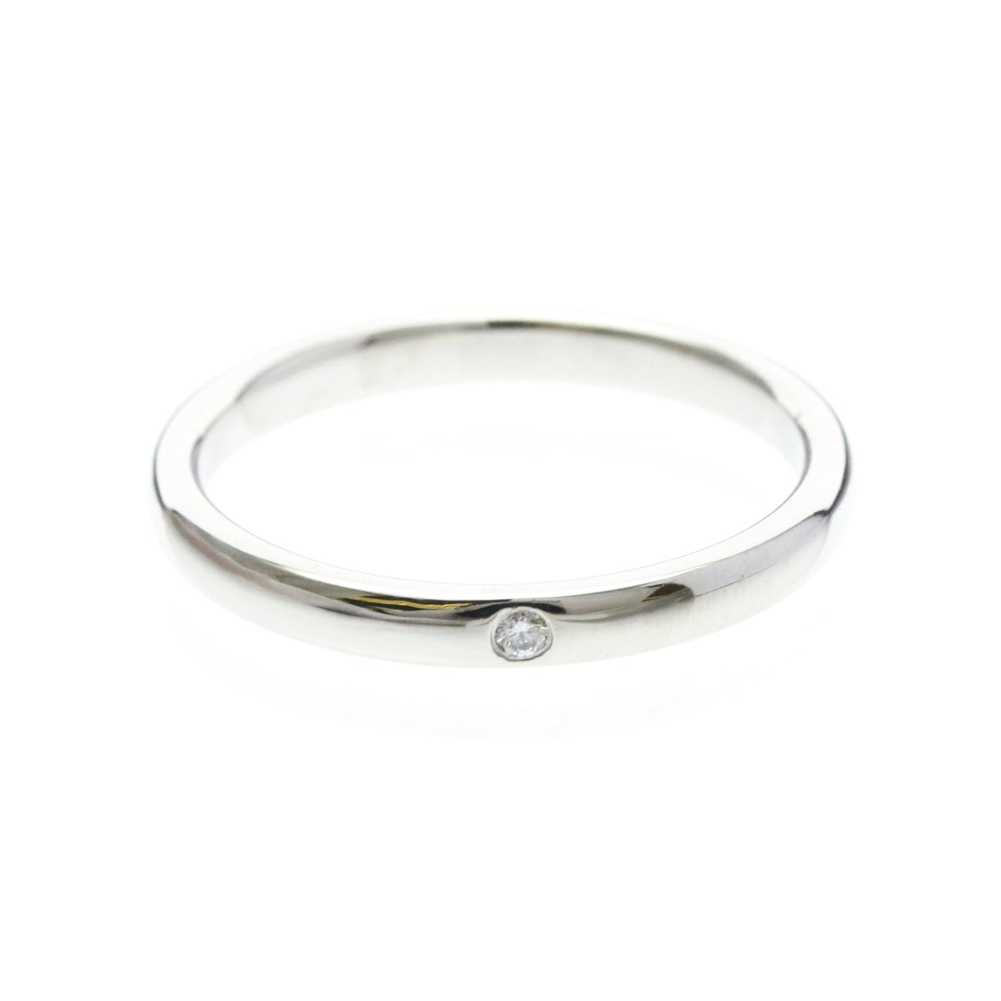 Tiffany Stacking Band · Platinum · Diamond