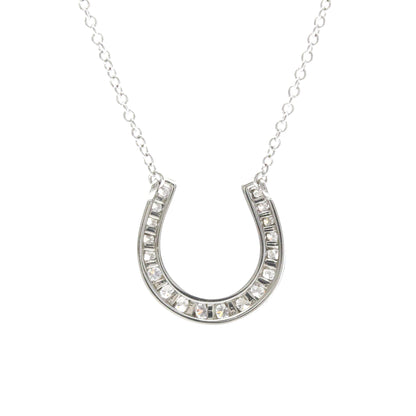 Tiffany Horseshoe · Platinum · Diamond