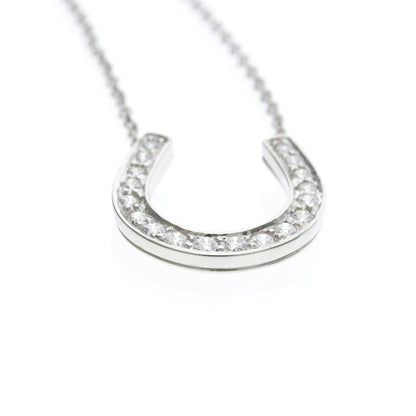 Tiffany Horseshoe · Platinum · Diamond