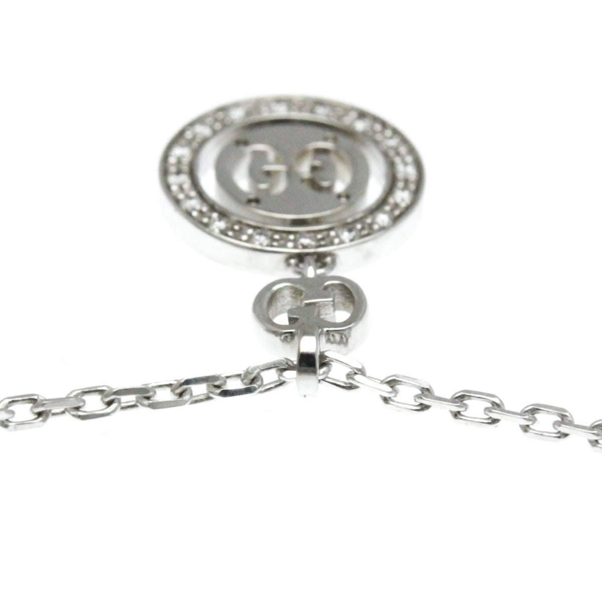 Gucci Icon Toile · Diamond · 18K White Gold