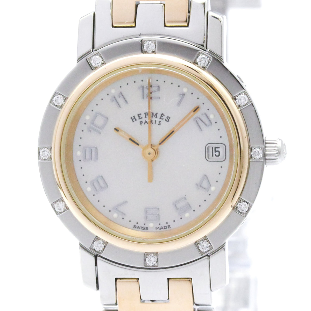 Hermes Clipper · Diamond · Mother-of-Pearl