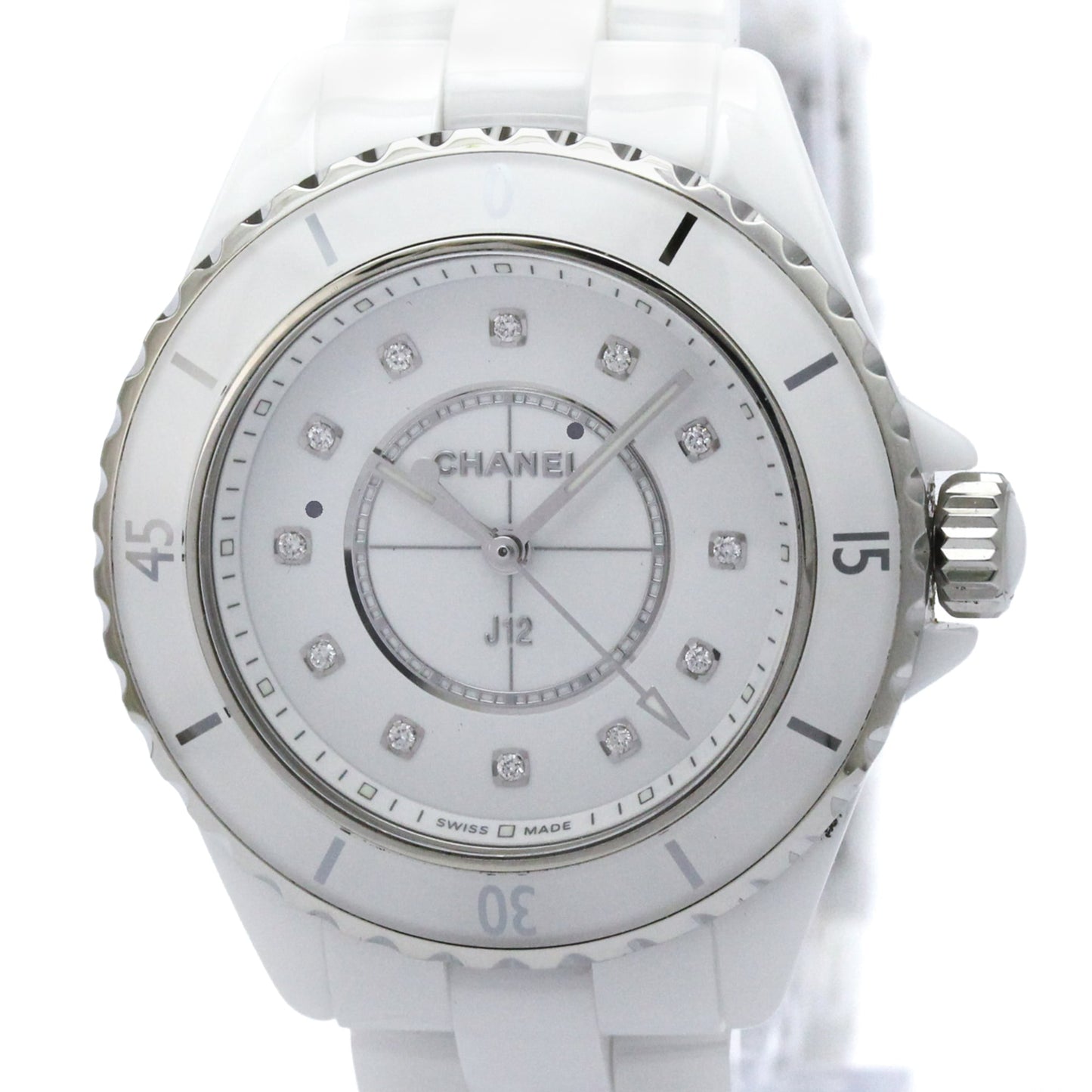 Chanel J12 · Diamond · Ceramic