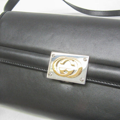 Gucci Interlocking · Leather Clutch