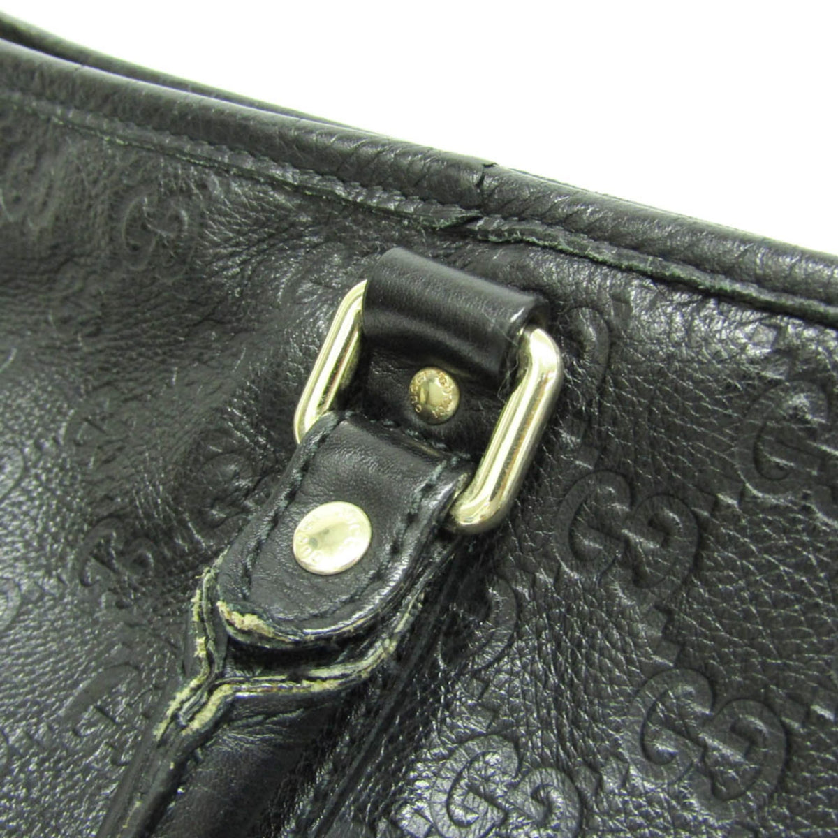 Gucci Guccissima · Leather Boston