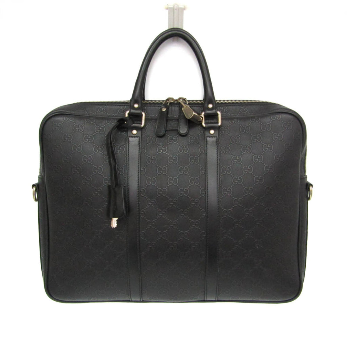 Gucci GG Embossed · Leather Briefcase