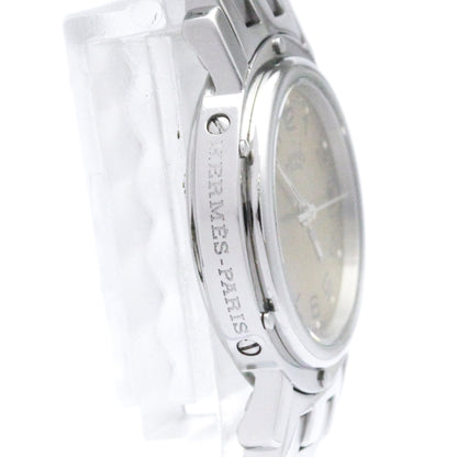 Hermès Clipper · Steel · Quartz