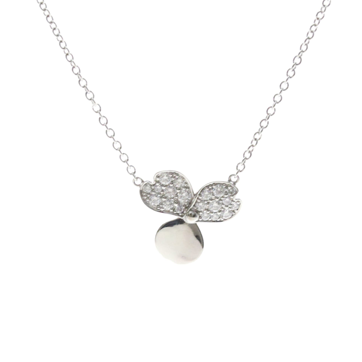 Tiffany Paper Flower · Platinum · Diamond