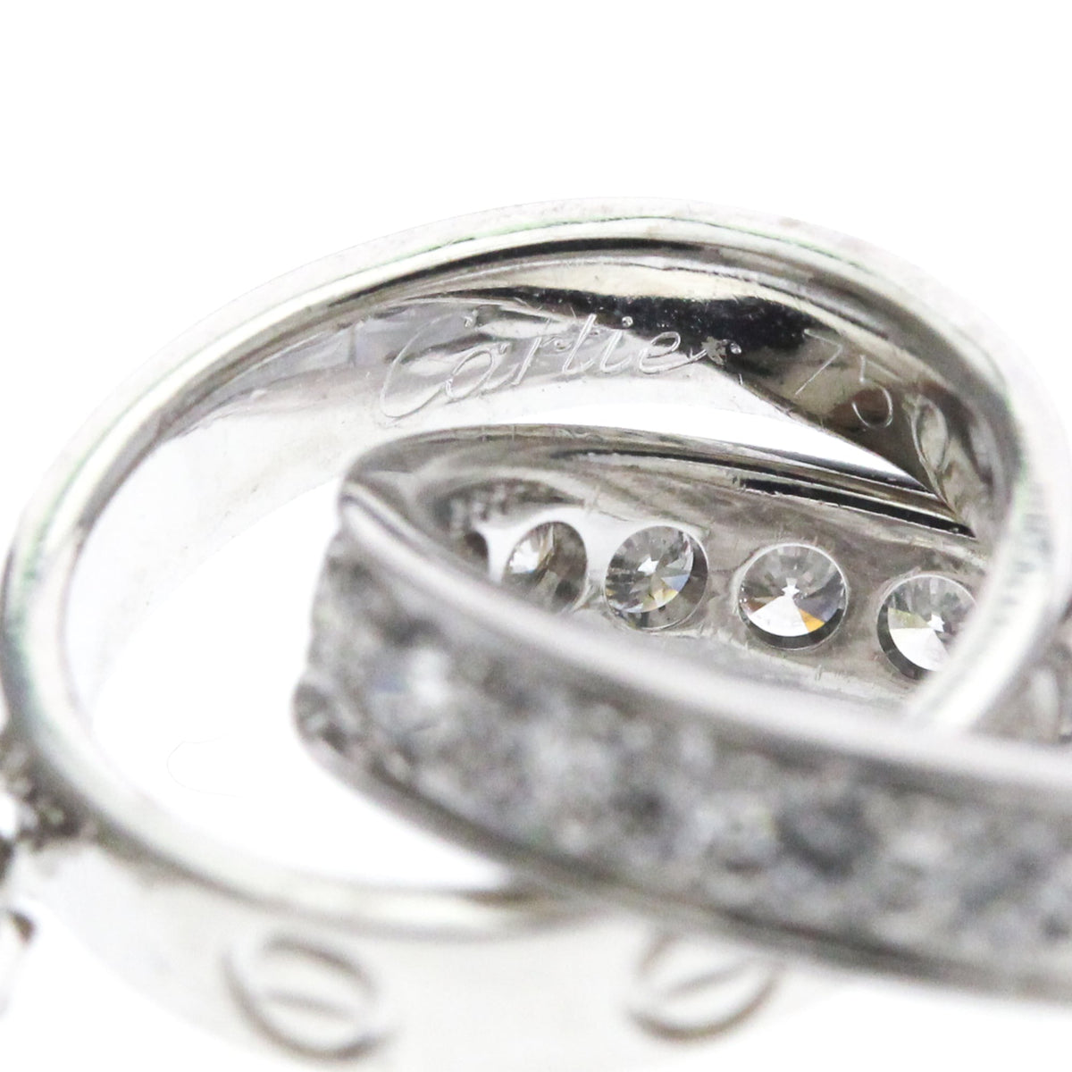 Cartier Baby Love · Diamond · 18K White Gold