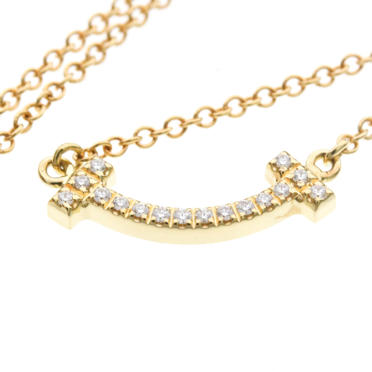 Tiffany T Smile · 18K Yellow Gold · Diamond