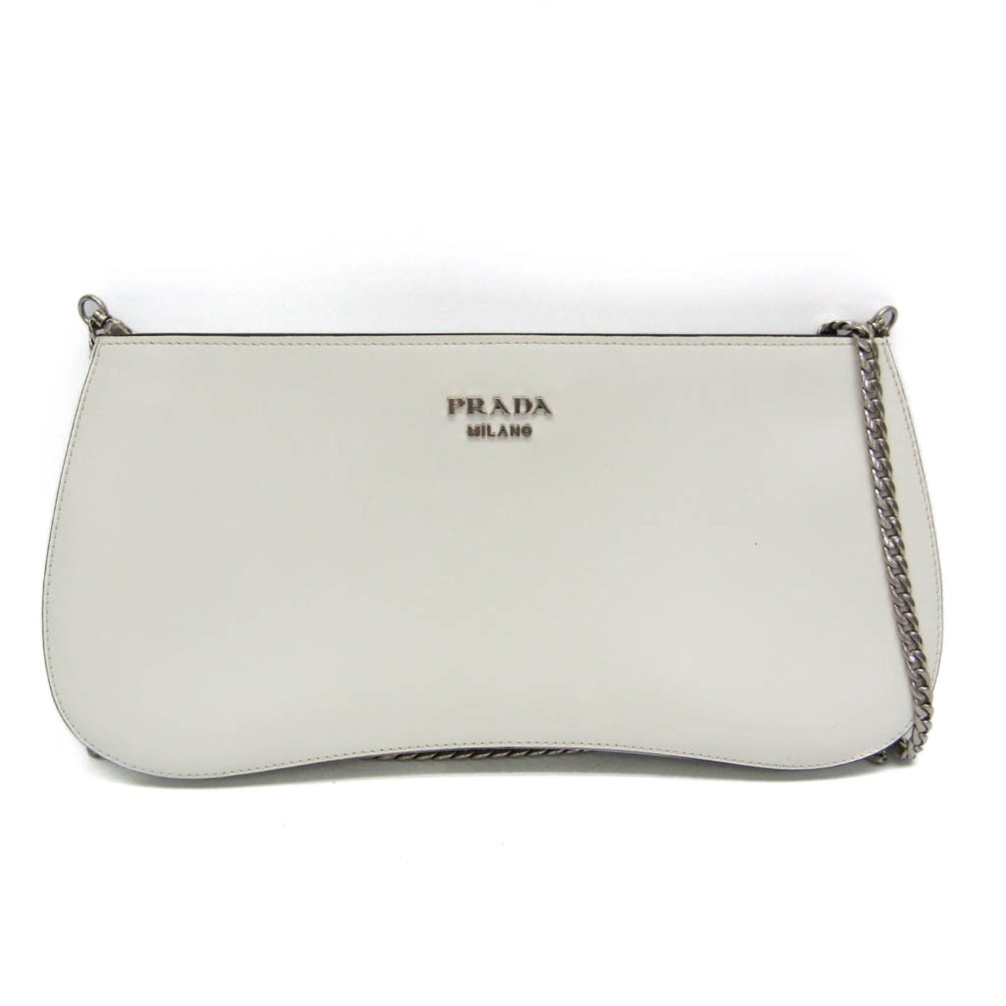 Prada Sydney · Leather Clutch