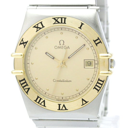 Omega Constellation · 18K Yellow Gold · Steel