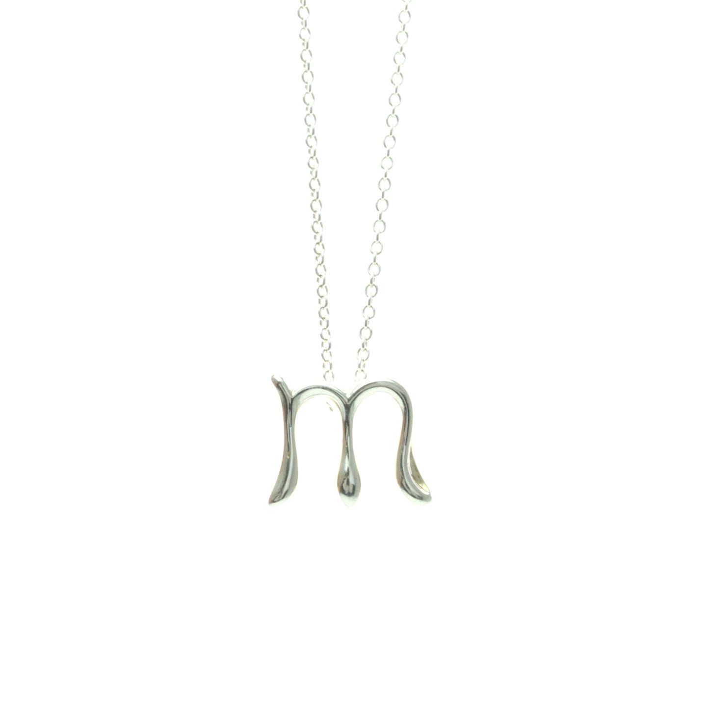 Tiffany Letter M · Sterling Silver