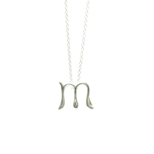 Tiffany Letter M · Sterling Silver