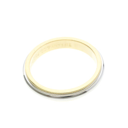 Tiffany Milgrain · Platinum & 18K Gold