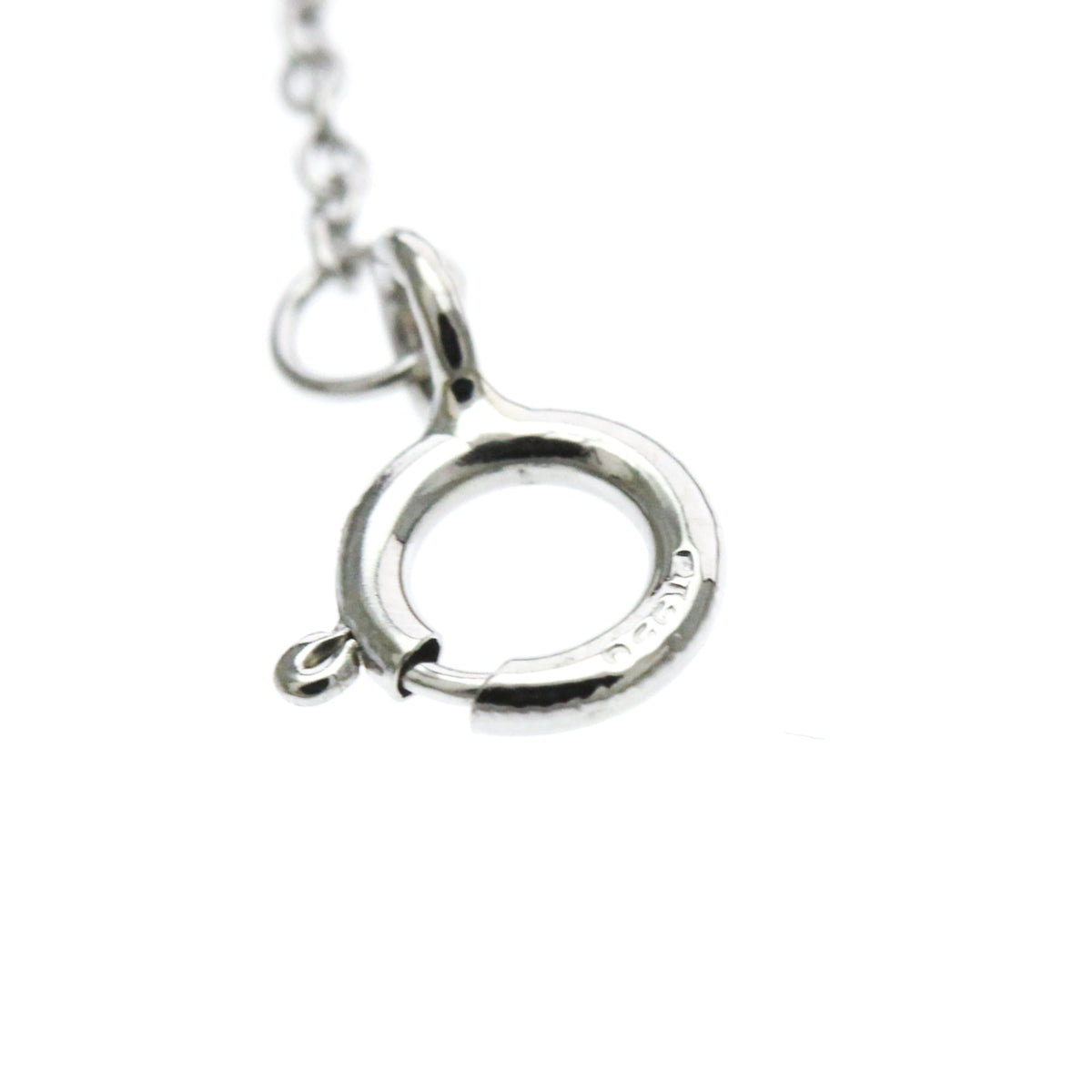 Tiffany Solitaire Diamond · Platinum Necklace