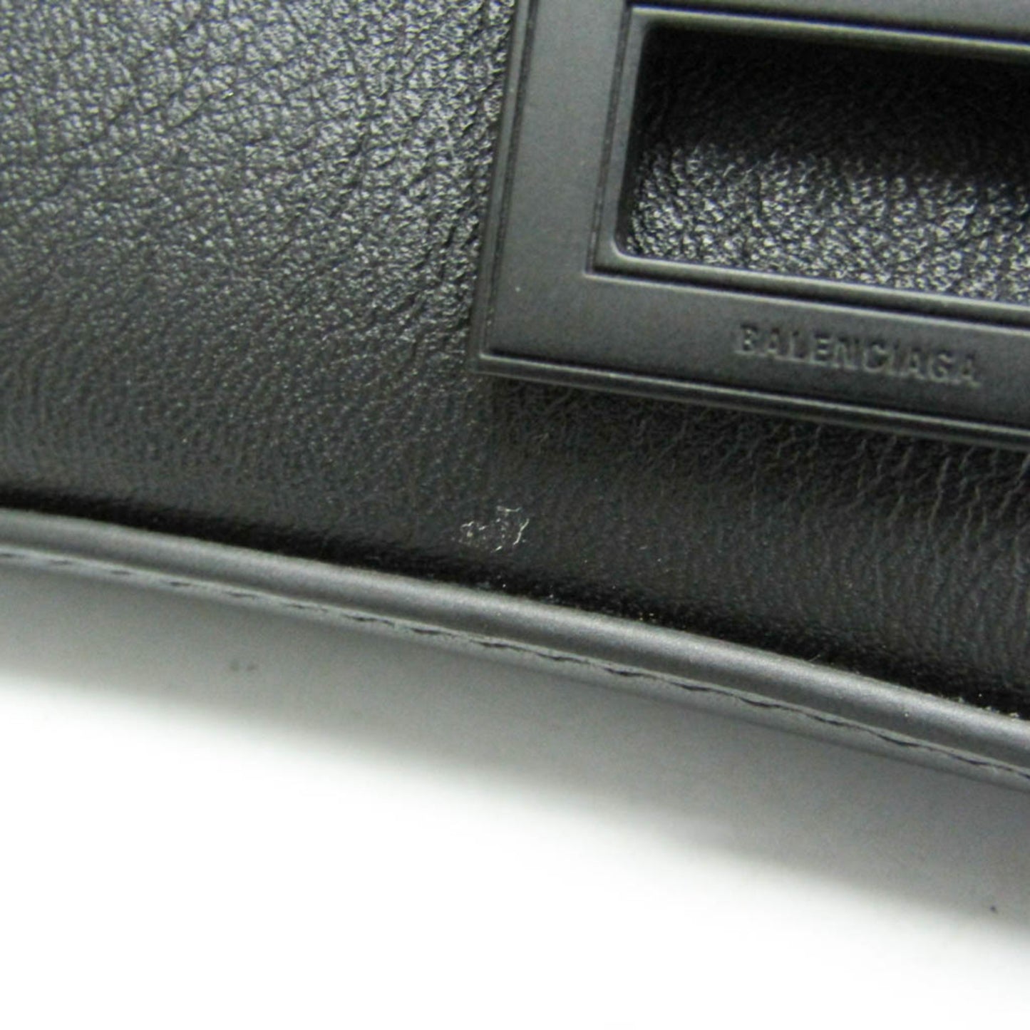 Balenciaga Downtown · Leather Shoulder Bag