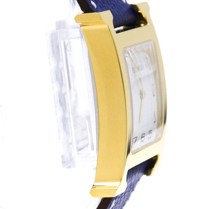 Hermès Heure H · Gold Plated · Quartz