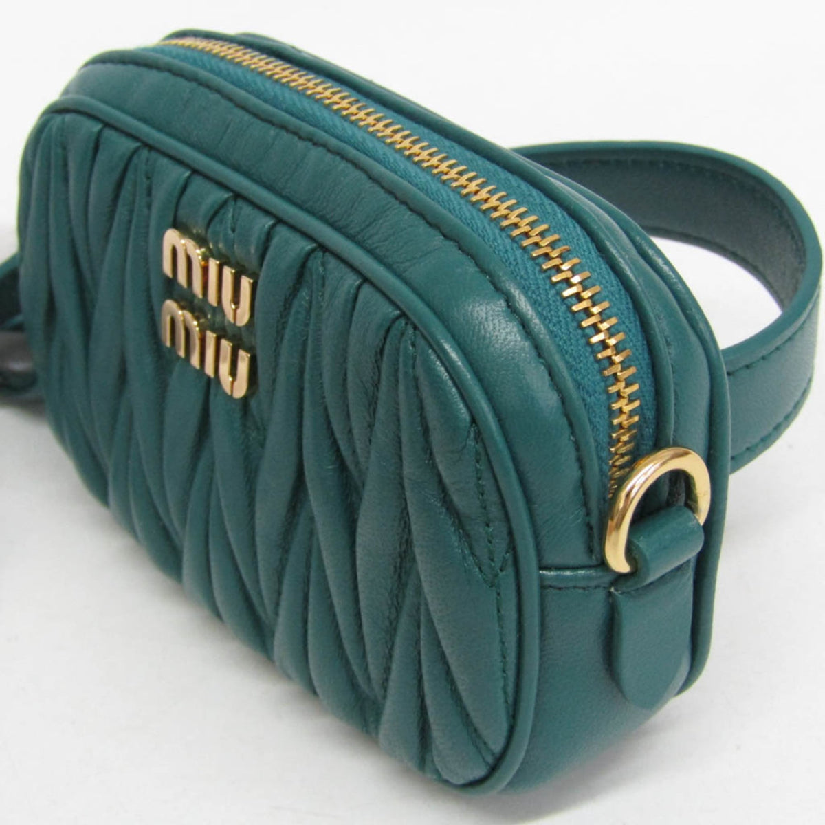 Miu Miu Matelassé · Belt Bag Mini