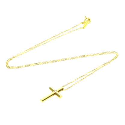 Tiffany Cross · Diamond · 18K Yellow Gold