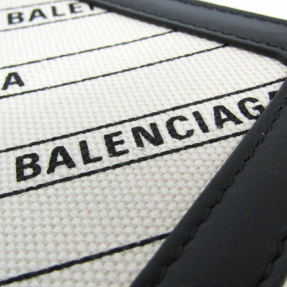 Balenciaga Navy Pochette · Canvas & Leather