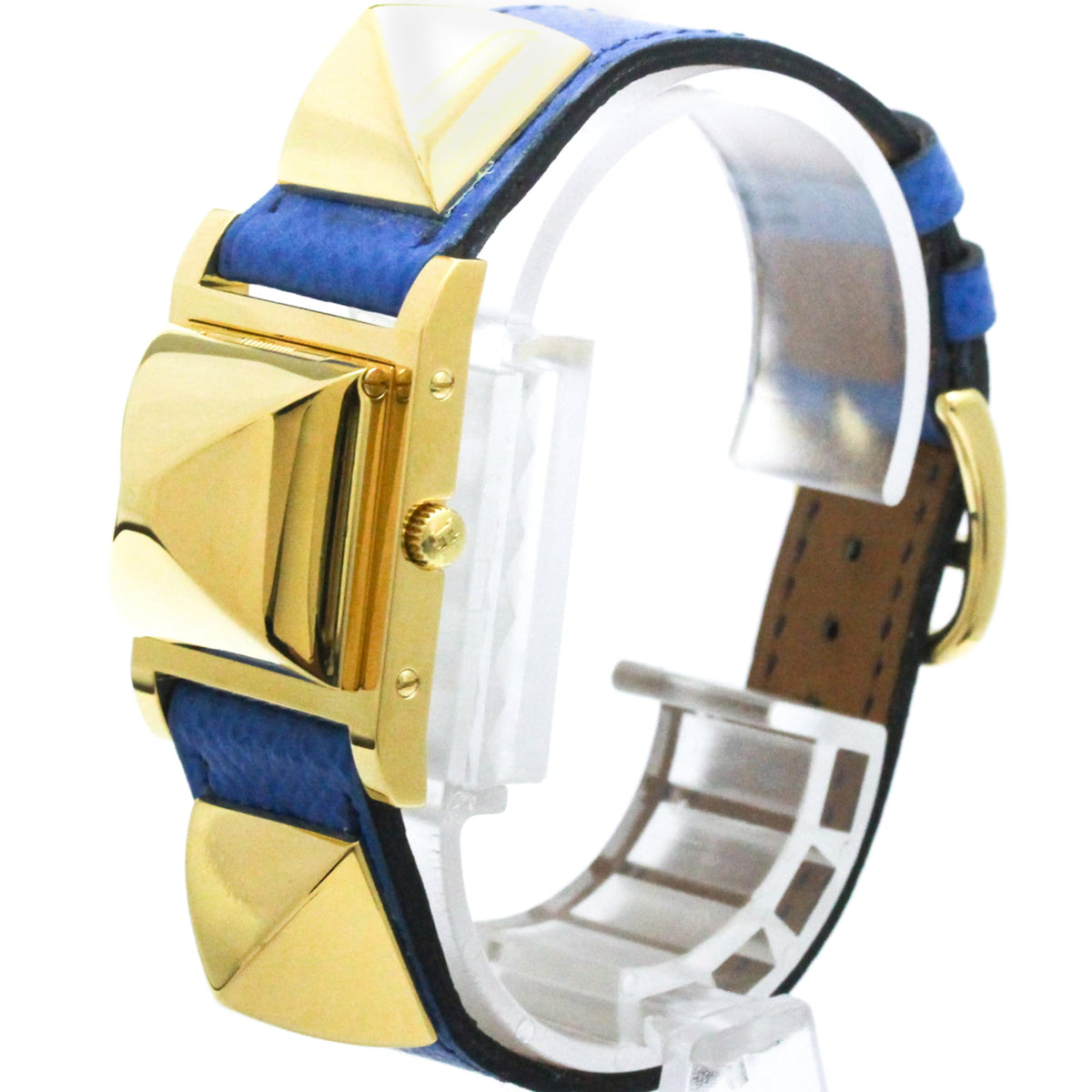 Hermès Medor · Gold Plated · Leather
