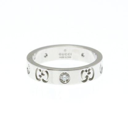 Gucci Icon · Diamond · 18K White Gold