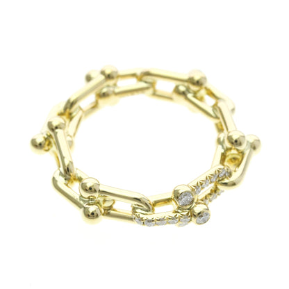 Tiffany Hardware Link · 18K Yellow Gold · Size 8 (EU 60)