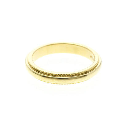 Tiffany Milgrain · 18K Yellow Gold