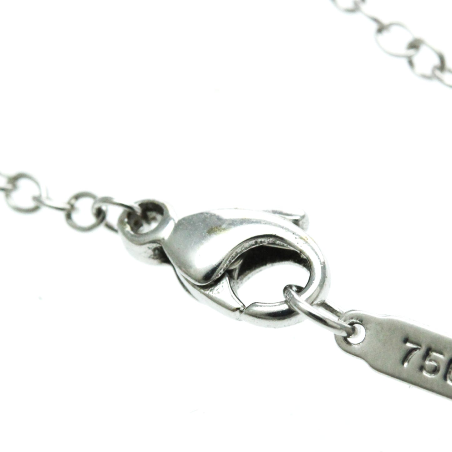 Tiffany Ribbon · Diamond · 18K White Gold