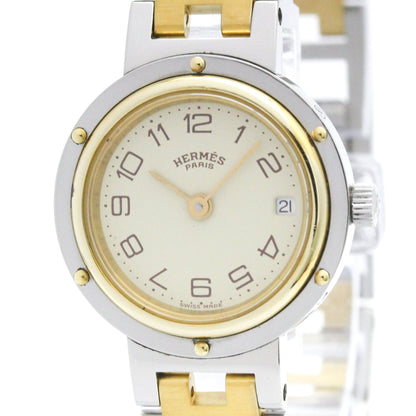 Hermès Clipper · Gold Plated Steel · Quartz