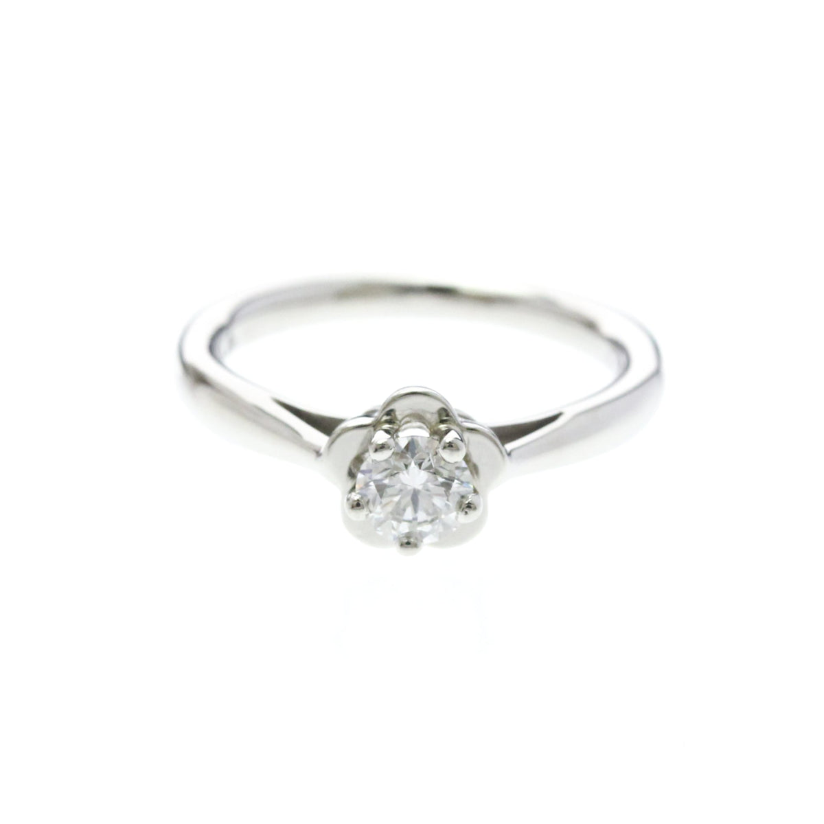 Chanel Camellia · Platinum · Diamond · Size 4 (EU 50)