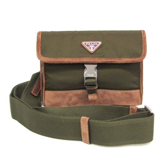 Prada Re-Nylon · Smartphone Pouch · Suede